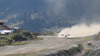 takeoff from one of the most difficult airport,Juphal airport, Dolpa, Nepal