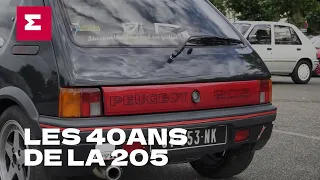 Les 40 ans de la Peugeot 205 S07.2023