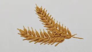 Wheat embroidery design / hand embroidery