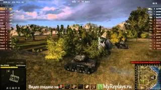 WOT: Утёс - M4A3E8 Sherman - 9 фрагов - Воин, Защит