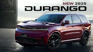 New 2025 Dodge Durango - FIRST LOOK at Next Generation SUV Exterior and Interior Full Redesign