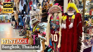 [BANGKOK] Wintage (Red building) "Antique Items & Vintage Clothes"| Thailand [4K HDR]