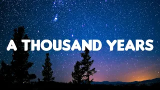 Chritina Perri - A Thousand Years (Lyrics Mix)