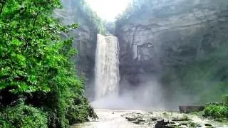 Flash flooding at Taughannock Falls State Park, August 9, 2013