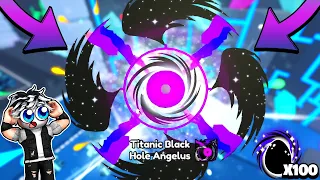 I HATCHED A NEW TITANIC BLACK HOLE ANGELUS IN PET SIMULATOR 99! Roblox!
