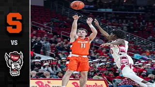 Syracuse vs. NC State Basketball Highlights (2021-22)