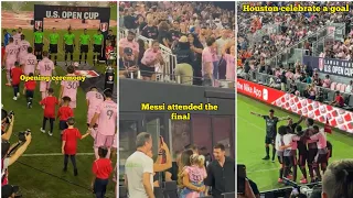 Inter Miami, without Messi, lose U.S. Open Cup final to Houston