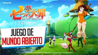 Nanatsu No Taizai Al Estilo Genshin Impact | The Seven Deadly Sins: Origin | Nuevo Videojuego