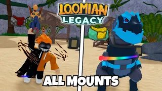 All SADDLES In Loomian Legacy!