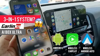 Latest Carlinkit AI Box Ultra | 3-in-1 Smart System for your Car