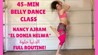 Nancy Ajram "El Donia Helwa" الدنيا حلوة Belly Dance Tutorial | Shamiram Belly Dance