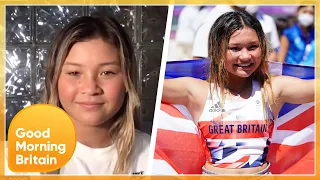 13-year-old Olympian Sky Brown Reveals She Wants To Compete In Two Sports At Paris Olympics | GMB