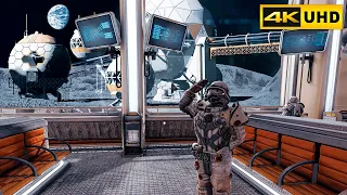 Infiltrating a Moon Base | Ultra High Graphics Gameplay [4K 60FPS UHD] Wolfenstein