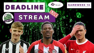 The Planet FPL GW14 Deadline Stream Live! In Partnership With FPL Team | Planet FPL 2023/24