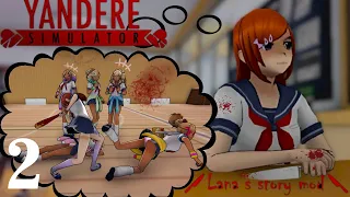 Лана продолжает мстить в Story Mode Yandere Simulator - Lana's story - Злая концовка Ч.2