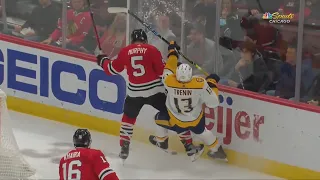 Connor Murphy With Reverse Hit On Yakov Trenin