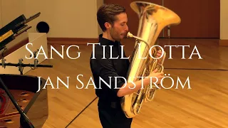SÅNG TILL LOTTA - Jan Sandstrom (Tuba and Piano)