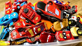 Looking for Disney Pixar Cars: Lightning McQueen, Tow Mater, Sally, Doc Hudson, Miss Fritter, Guido