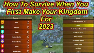 Tips To Survive When Making A Kingdom In 2023 - Updated Guide - Flesson19