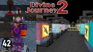 Divine Journey 2: Ep42 Mortum Dimension & Crafting Upgrades! Modded Minecraft