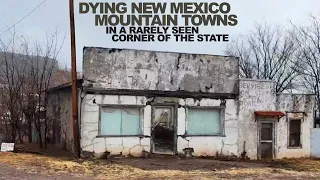 Dying NEW MEXICO Mountain Towns In A Rarely Seen Corner Of The State (Far Off The Interstate)