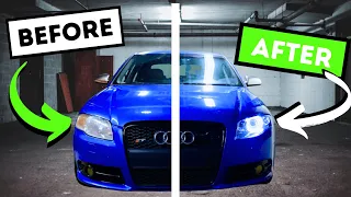 Modernizing Outdated Headlights - Audi B7 A4 S4 RS4 - Upgrade/ Modification