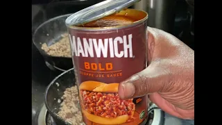 How to make easy homemade chili dogs /manwich bold sloppy joes