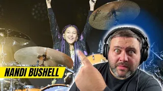 Drummer reacts to Nandi Bushell - Playing Wembley with Foo Fighters - Learn to Fly - Age 12