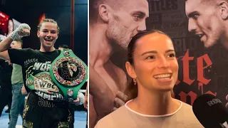 WBC WORLD CHAMPION SKYE NICOLSON ON NEXT FIGHT IN JULY, TAYLOR SERRANO 2, TAYLOR CATTERALL & MORE