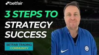 3 Steps To Perfect Your Betfair Trading Strategy - Betfair Lay Strategy