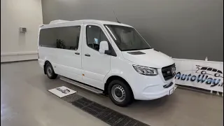 Mercedes-Benz Sprinter 2024 317 CDI AutoWay Taksi 1+8 (13 koululaispaikkaa) | Autoway.fi