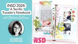 International Scrapbook Day 2024: A Terrific Traveler's Notebook with Nathalie DeSousa