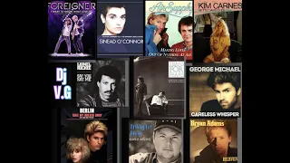 musica en ingles baladas romantica mix de los 80 parte 2 , temas viejos con foto y nombres