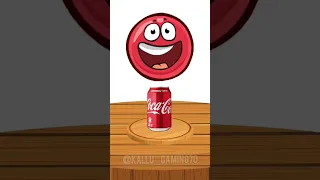 Red Ball 4 || Drinking COCA COLA 🤤 #redball4 #viral #reels #shortsvideo #asmr #trend #shorts #gamer