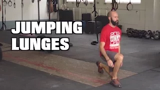 Paradiso CrossFit - Jumping Lunges Demo