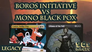 Boros Initiative vs Mono Black Pox [MTG Legacy]