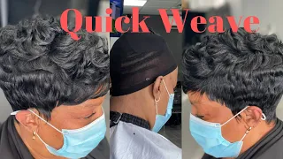 HOW TO DO A QUICKWEAVE