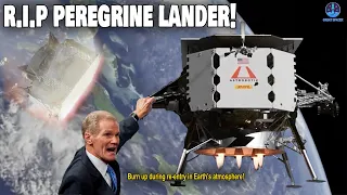 No miracle! NASA & Astrobotics officially Destroyed the Peregrine moon lander...