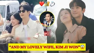 SHOCKING! Kim Soo Hyun Accidentally Calls Kim Ji Awon His Wife in Public, Fans went crazy