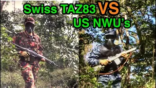 Alpenflage / US Navy NWU’s Camo Comparison 迷彩テスト