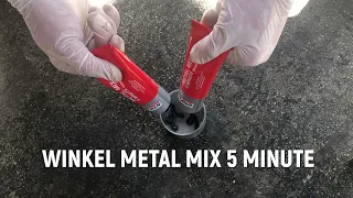 Winkel Metal Mix 5 Dakika Metal Epoksi Uygulaması (Kolay Kulllanım)