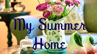 My Summer Home | Summer Home Tour | Spring Summer | Vintage Style | Summer Thrifting | Florals