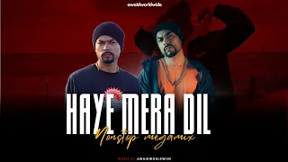Haye Mera Dil (Bohemia Non-Stop Megamix) | Bohemia ft. Alfaaz | Prod. By AWAID | Roo Roo Ke Arza