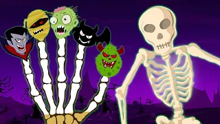 Midnight Magic | Part 3 | Finger Family Halloween Scary Kids Songs s by Teehee Town