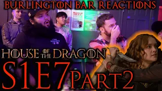 The Bar is ON EDGE! // House of the Dragon S1x7 Burlington Bar REACTION Part 2!