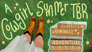 A Cowgirl Summer TBR List | Romance (YA&Adult), Adventure, Classics & More