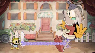 Cuphead - All Bosses With Extreme Rapid Fire Rate VS Ms. Chalice ( Lobber )