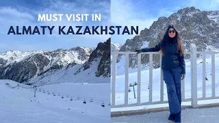 Must Visit in Almaty Kazakhstan | Shymbulak Ski Resort | Gandola Fares & Timings | Heena Bhatia