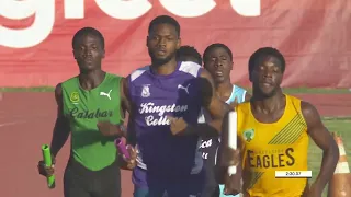 Sprint Medley Relay Open | Boys | 2024 Anthrick Corporate Area Meet | SportsMax TV