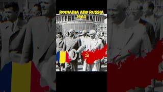 Russia and Romania relations 2015 and 1960 🇷🇴❤️🇷🇺